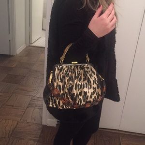 Leopard Betsey Johnson Satchel